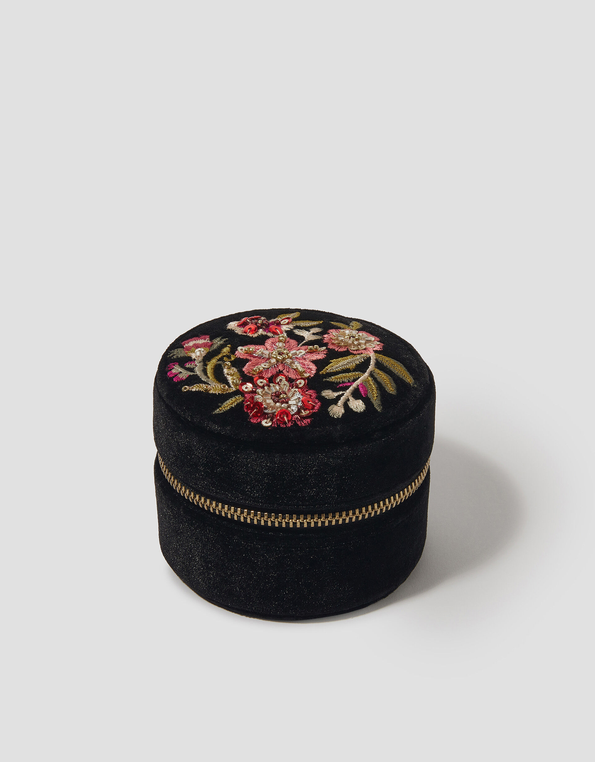 Embellished Zip Coin Purse