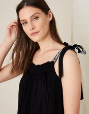 Jaya Maxi Dress in LENZING&trade; ECOVERO&trade;, Black (BLACK), large