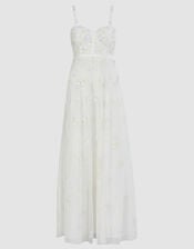 Caroline Embellished Bridal Dress, Ivory (IVORY), large