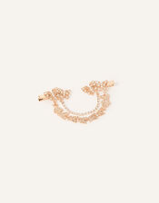 Butterfly Diamante Paired Hair Clips, , large