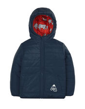 Frugi Reversible Toasty Trail Jacket, Orange (ORANGE), large