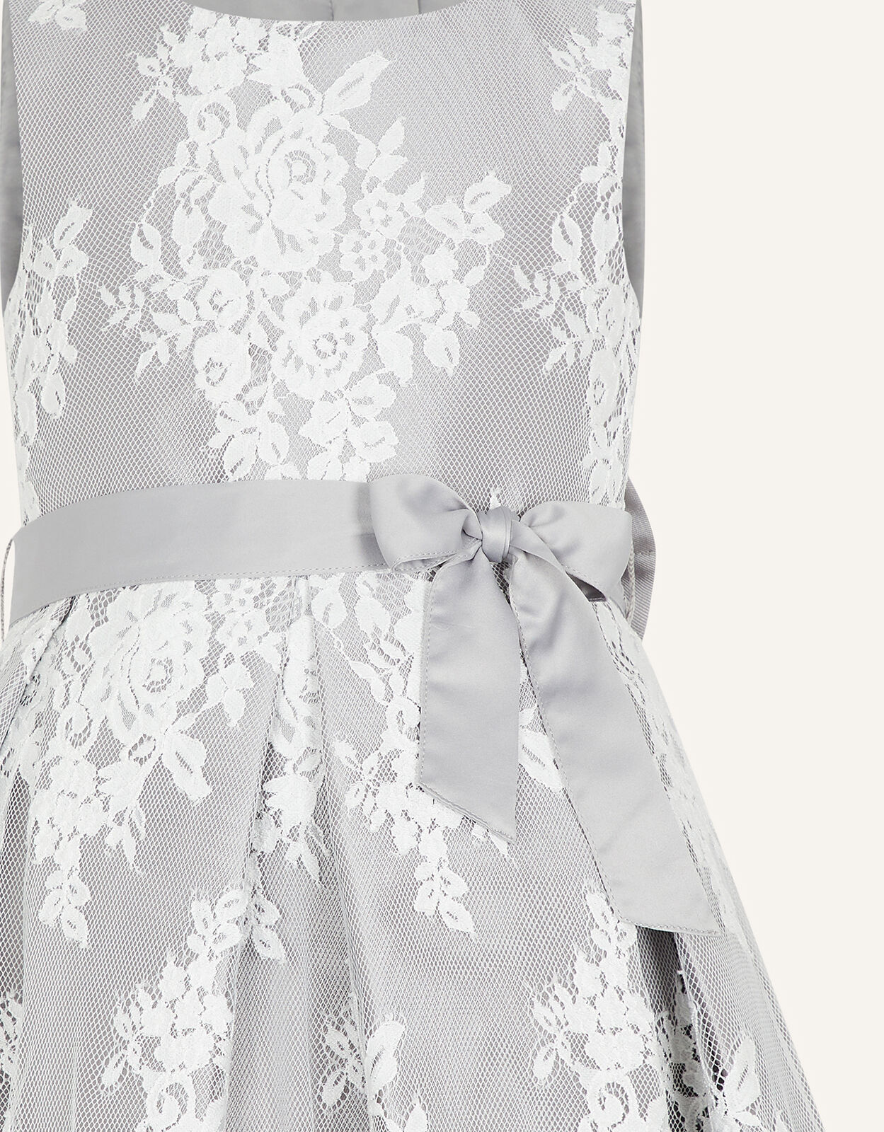 Monsoon valeria lace hot sale dress grey