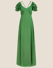 Gracie Maxi Dress, Green (GREEN), large