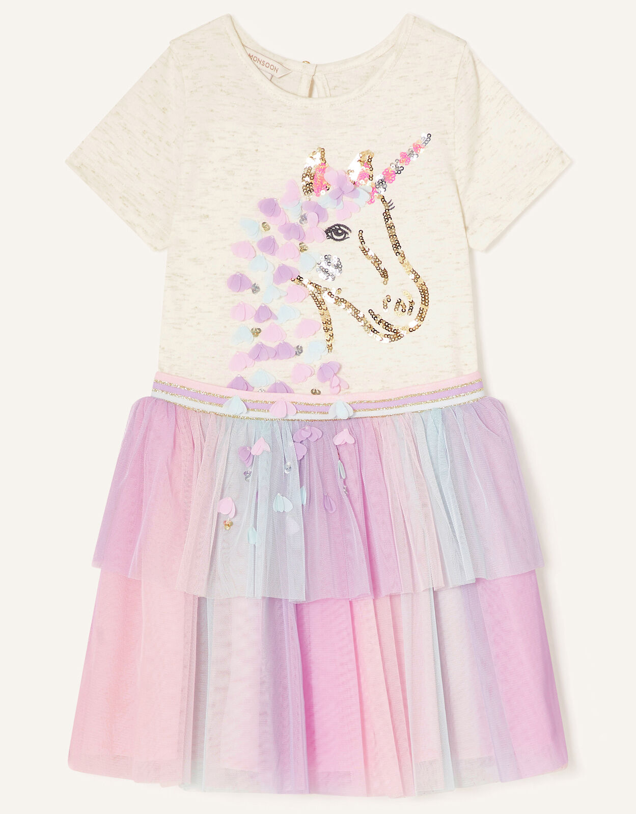Monsoon unicorn disco dress online