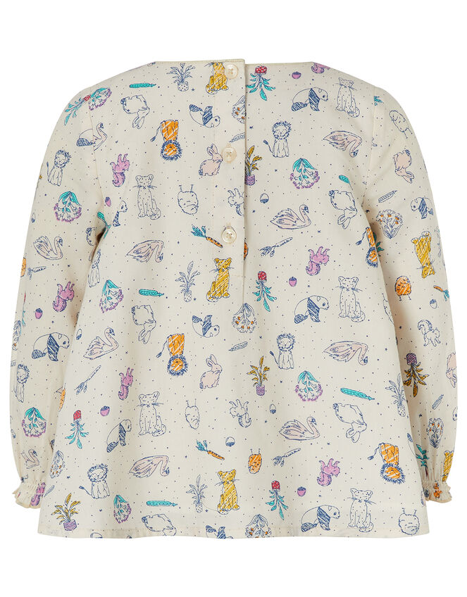 Baby Tallie Top and Legging Set, Ivory (IVORY), large