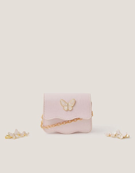 Butterfly Bag & Hair Clips Set, , large