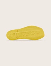 Tapered Platform Sandal, Yellow (YELLOW), large