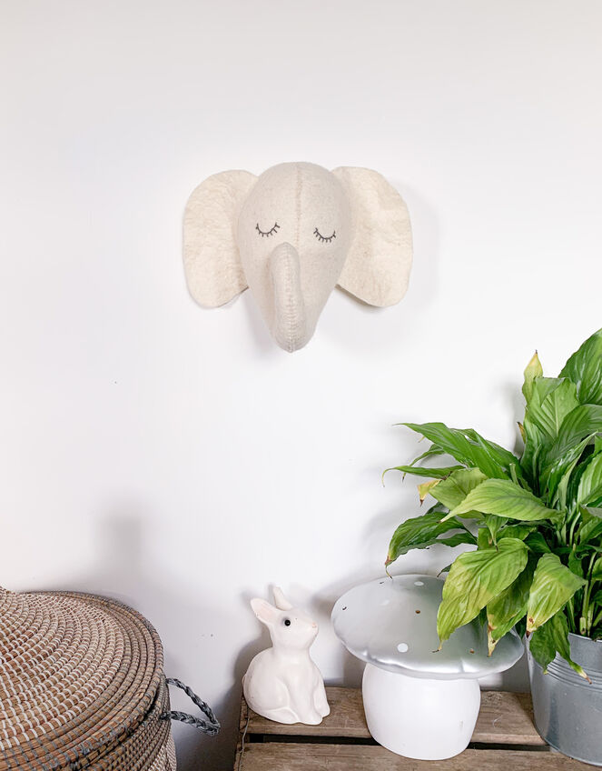 Fiona Walker Sleep Elephant Head Mini, , large