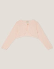 Maeve Bow Button Cardigan, Pink (PALE PINK), large