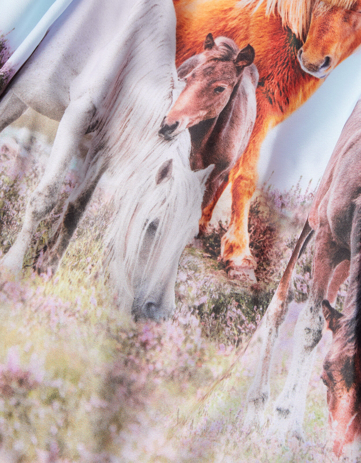Wild Horse Dress WWF UK Collaboration Blue