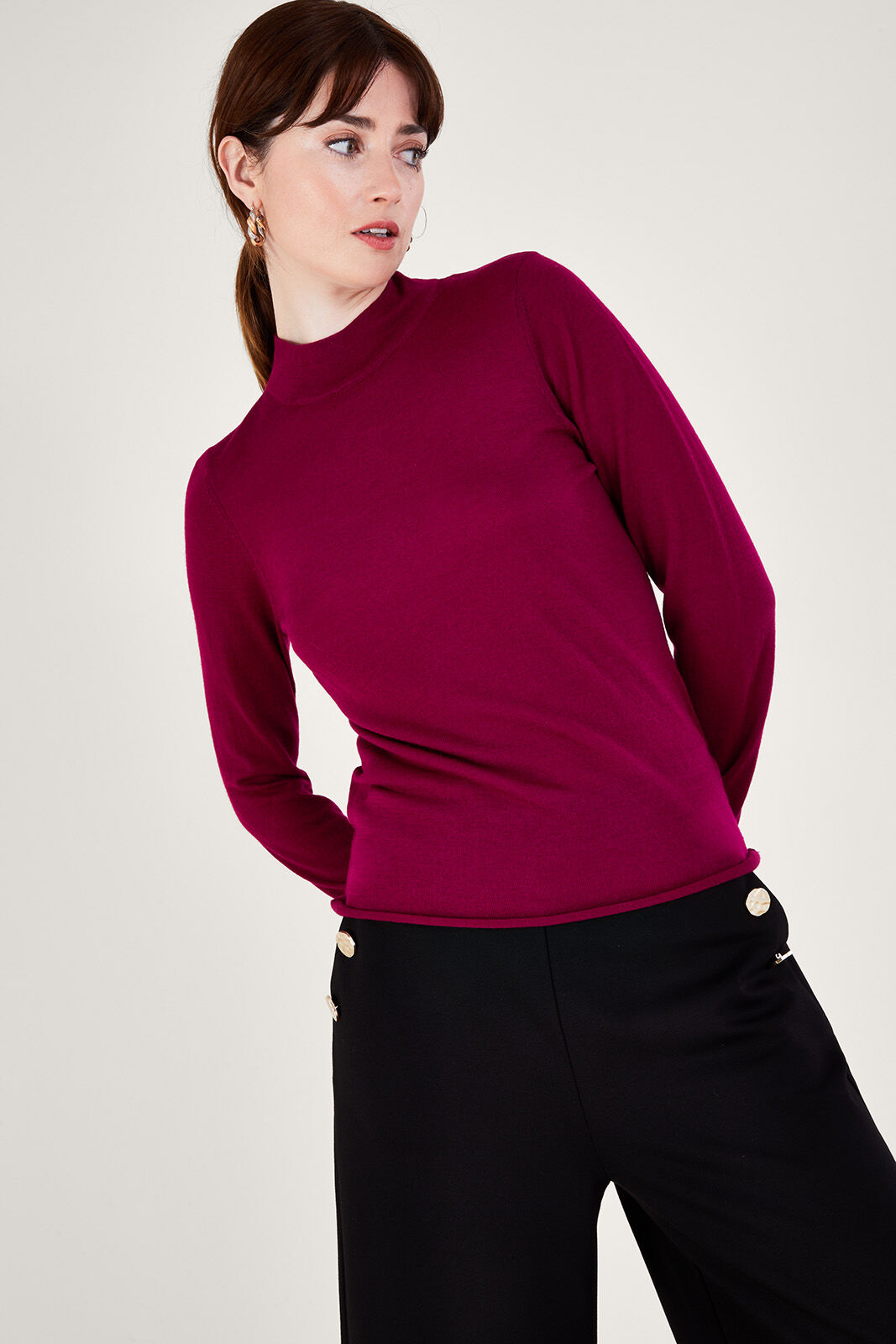 Womens turtle neck jumpers outlet