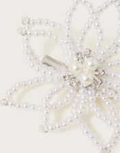 Pearly Sparkle Spray Hair Clip, , large