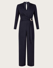 Toria Trim Jumpsuit, Blue (NAVY), large