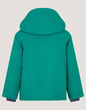 3-In-1 Water-Resistant Anorak Coat, Green (GREEN), large