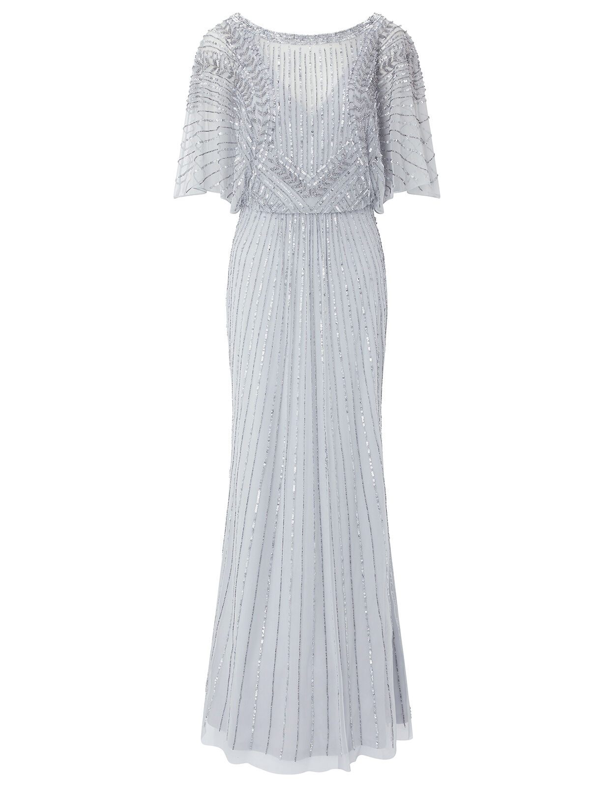 Tatiana Embellished Maxi Bridesmaid Dress Blue Evening Dresses
