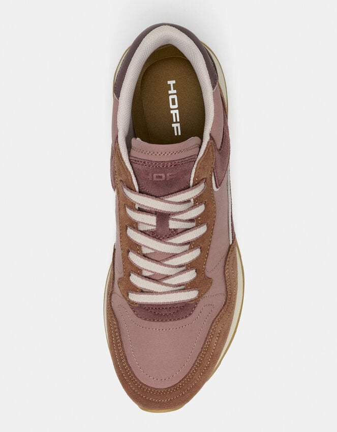 Hoff City Suede Trainers, Brown (BROWN), large