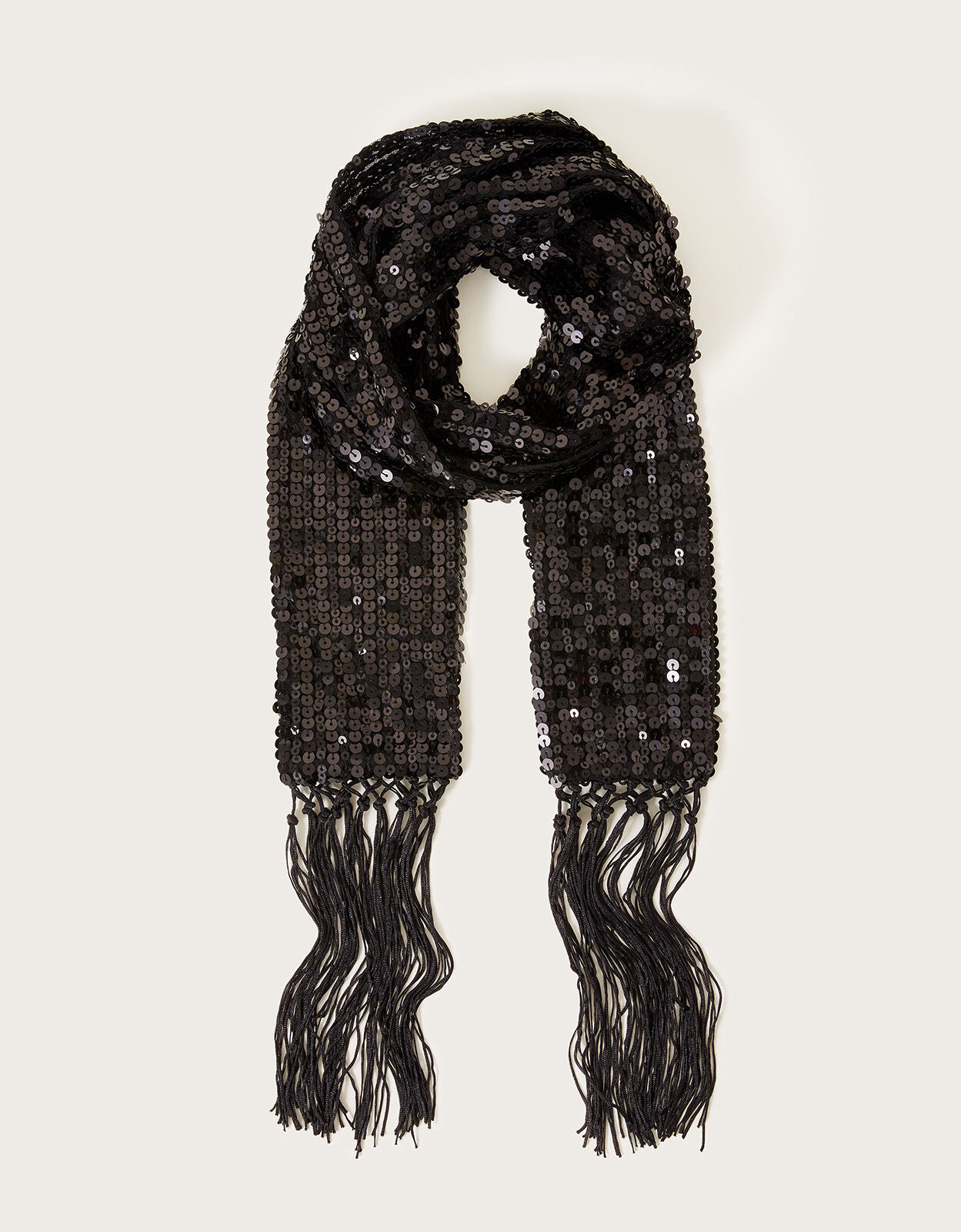 Thin sparkly store scarf