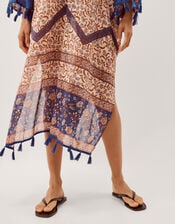 Ari Floral Print Midi Kaftan, , large