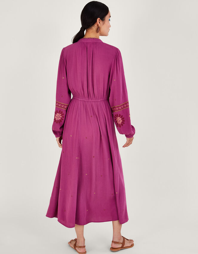 Floral Stitch Dress, Pink (PINK), large