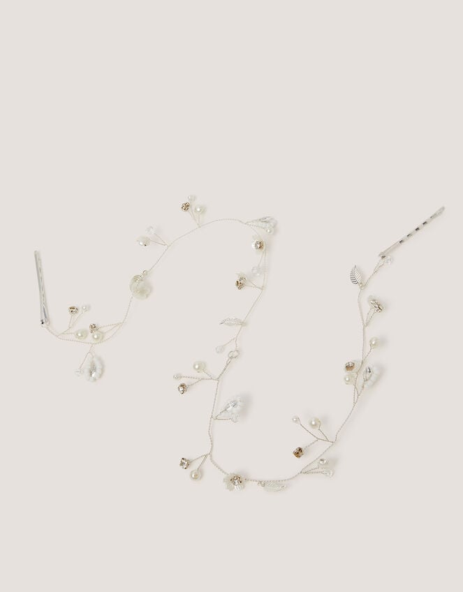 Embellished Vine Wrap Hair Clip, , large