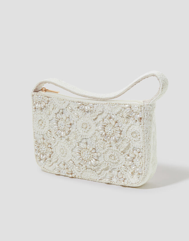 Hani Pearl Embellished Bag, , large