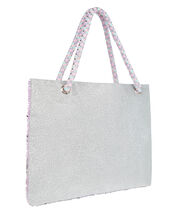 Ellie Unicorn Sequin Shopper Bag, , large