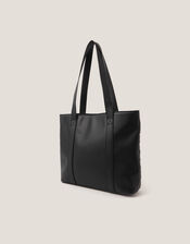 Heart Quilted School Tote Bag, , large