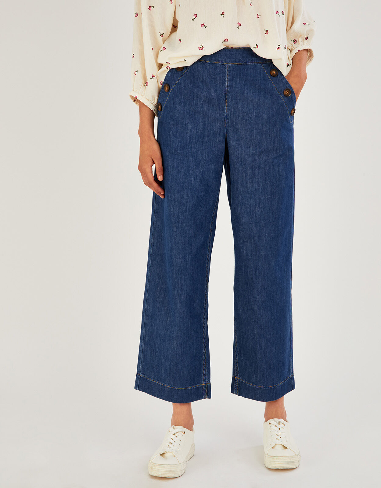 Monsoon cropped jeans store