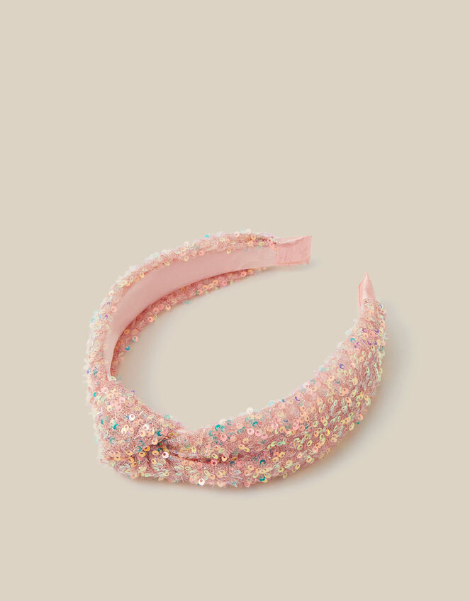 Sequin Knot Headband, , large