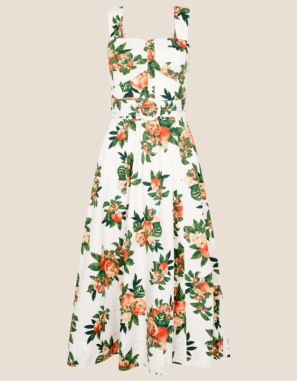 Monsoon apple embellished midi dress top