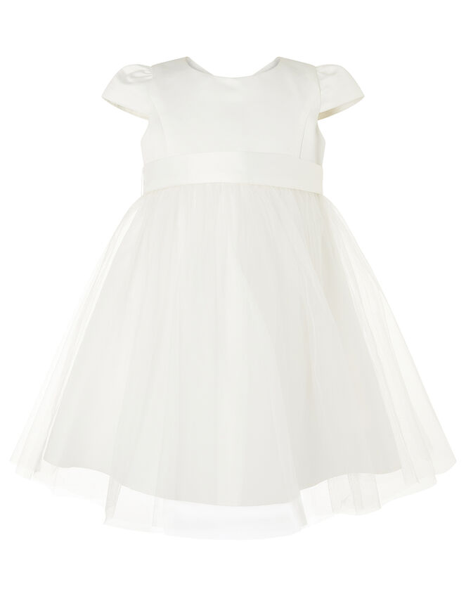 Baby Tulle Bridesmaid Dress, Ivory (IVORY), large