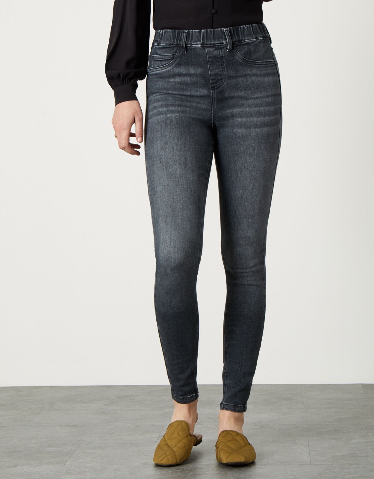 Dark shop grey jeggings