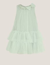 Baby Alex Sequin Swing Party Dress, Green (SAGE), large