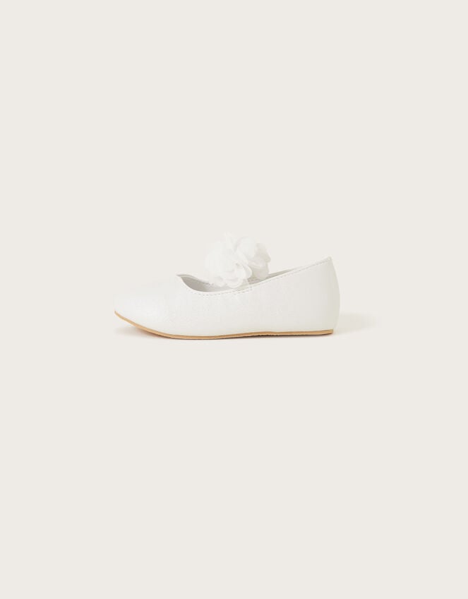 Corsage Walker Shoes, Ivory (IVORY), large