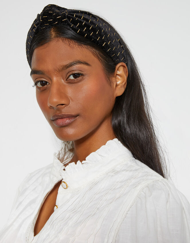 Velvet Knot Headband , , large