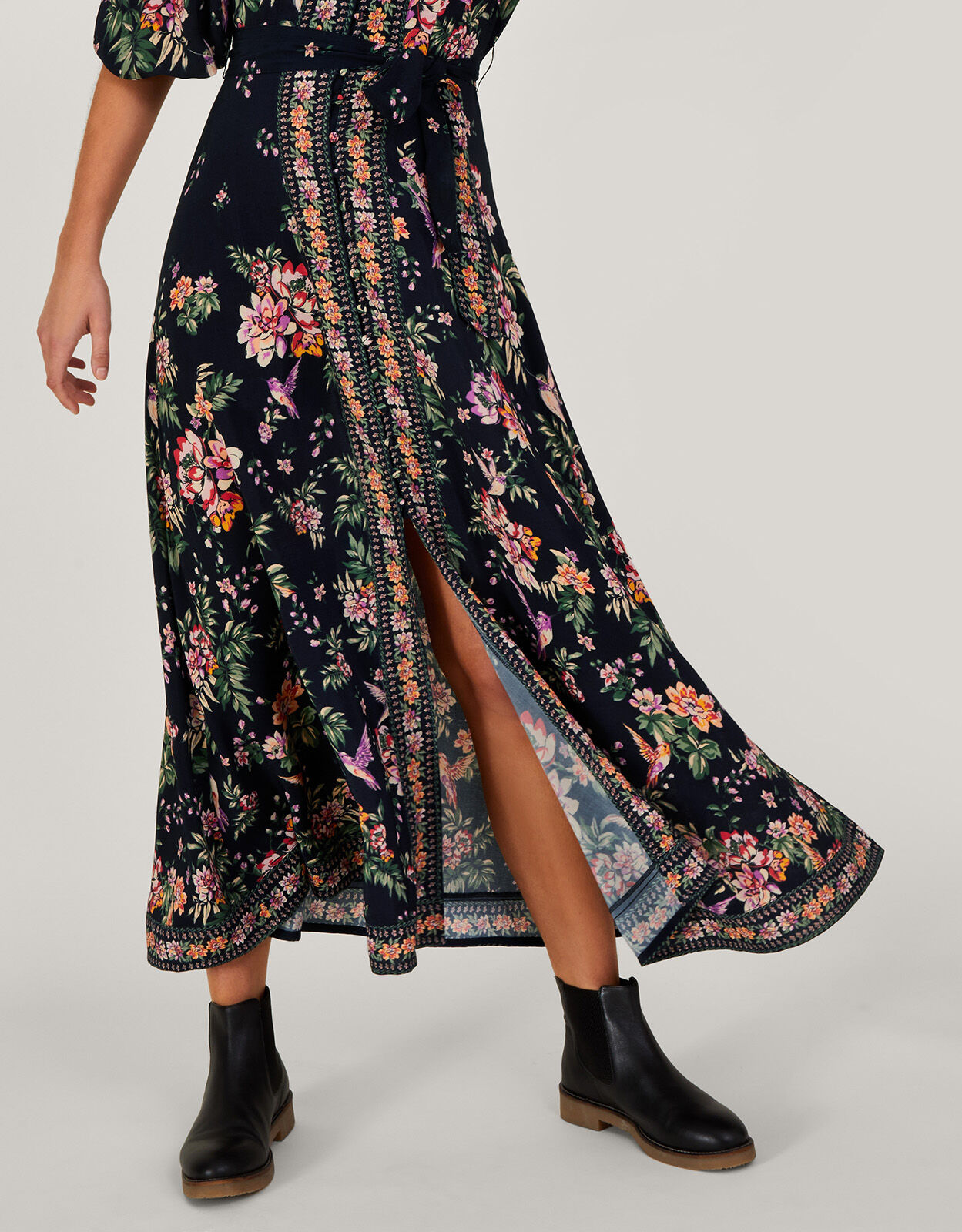 Pruella Shirt Dress in Sustainable Viscose Black Evening Dresses