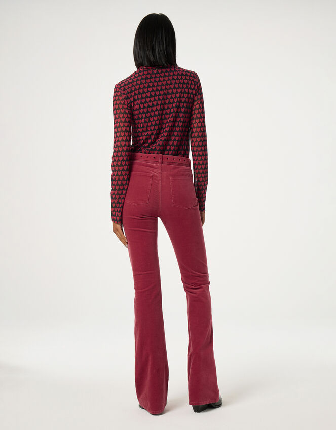 Fabienne Chapot Heart Print Top, Red (RED), large