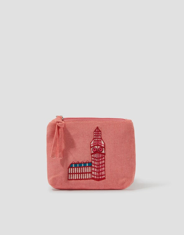 Big Ben Embroidered Pouch, , large