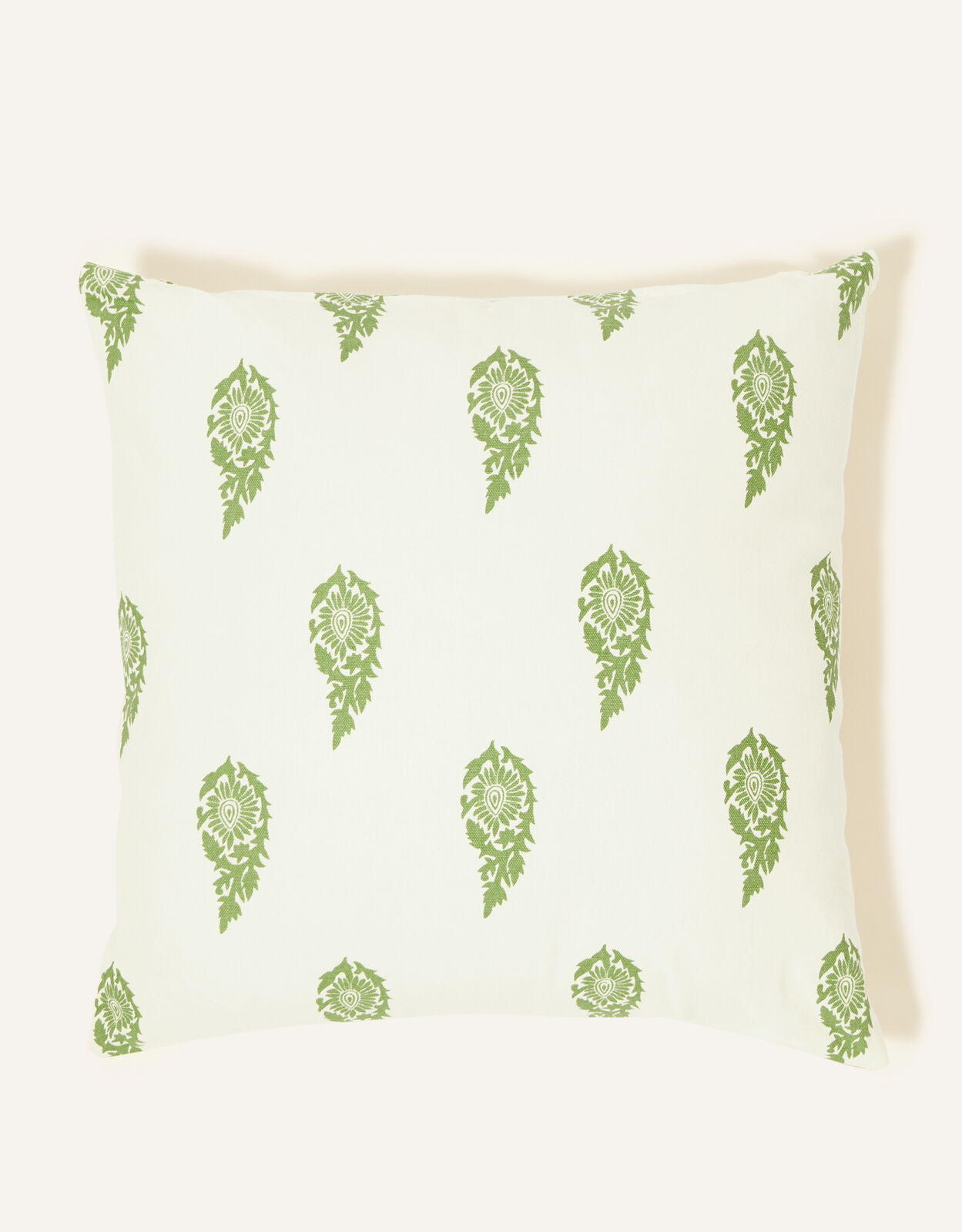 leaf print cushions