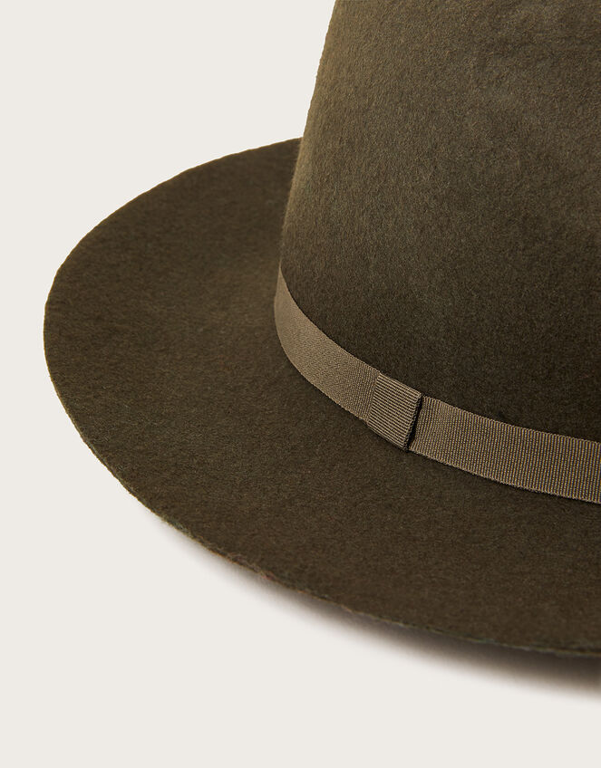 Wool Fedora Hat, , large