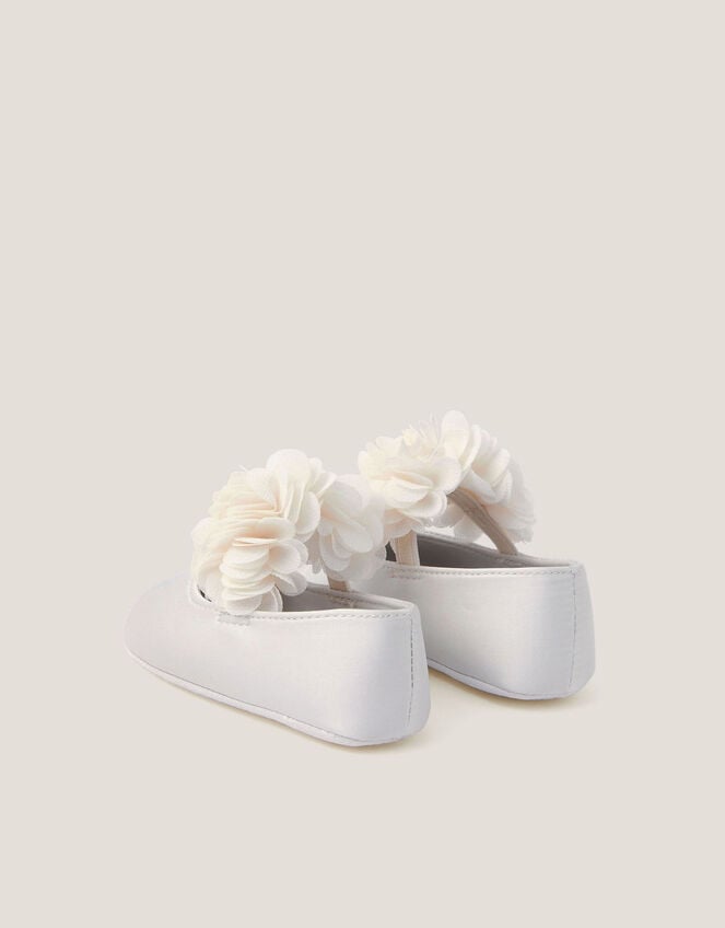 Baby Corsage Booties & Headband Set, Ivory (IVORY), large