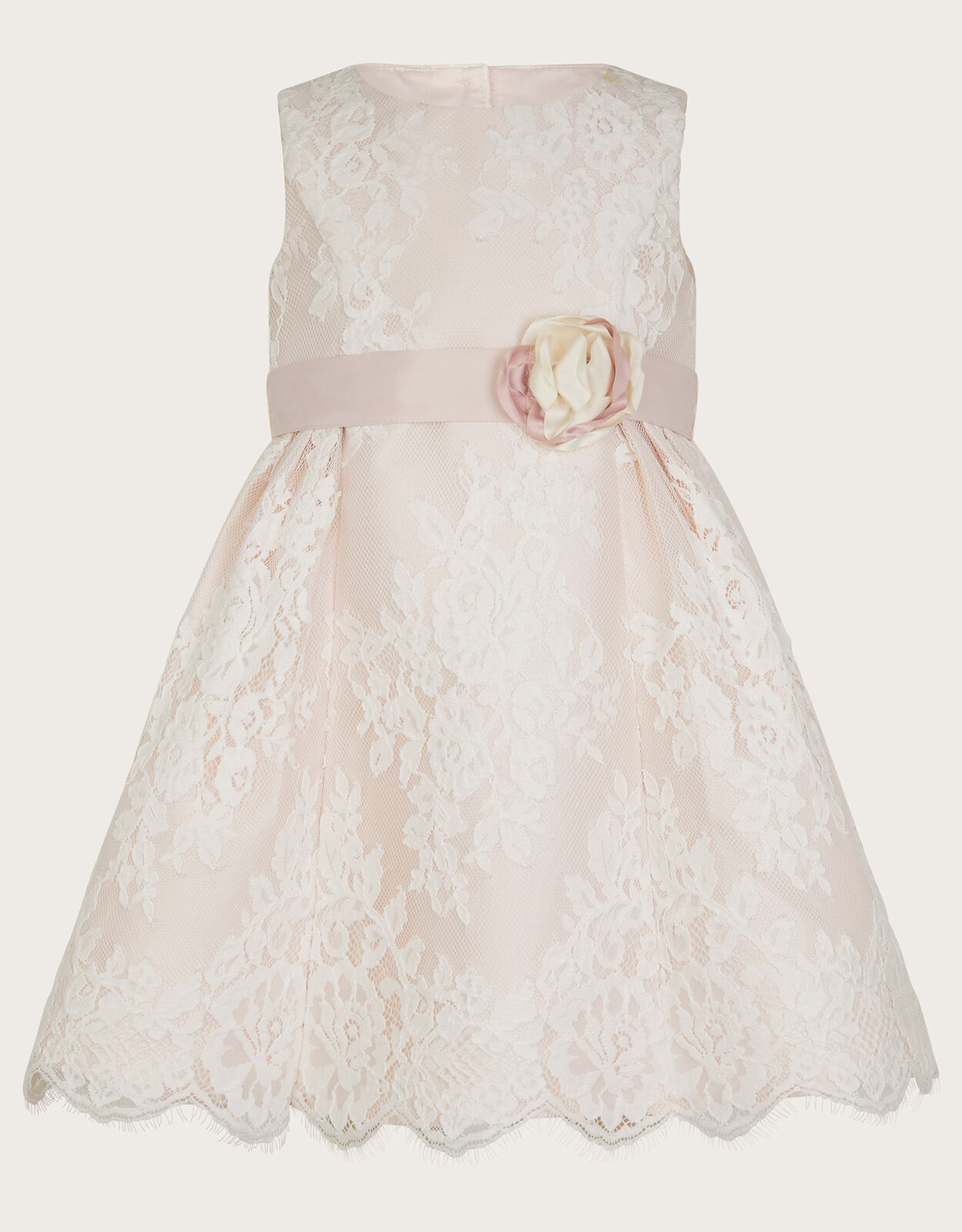 Monsoon valeria lace dress champagne store