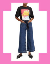 Scotch and Soda Wave Flare Jeans Longer Length, Blue (INDIGO), large