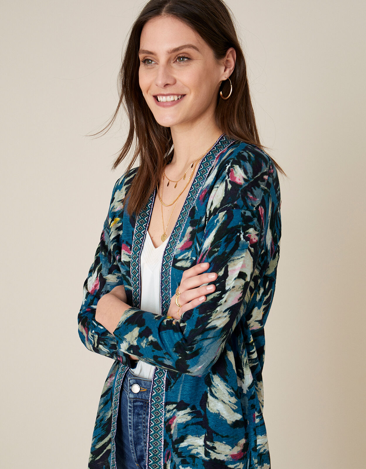 Monsoon maria deals palm dress