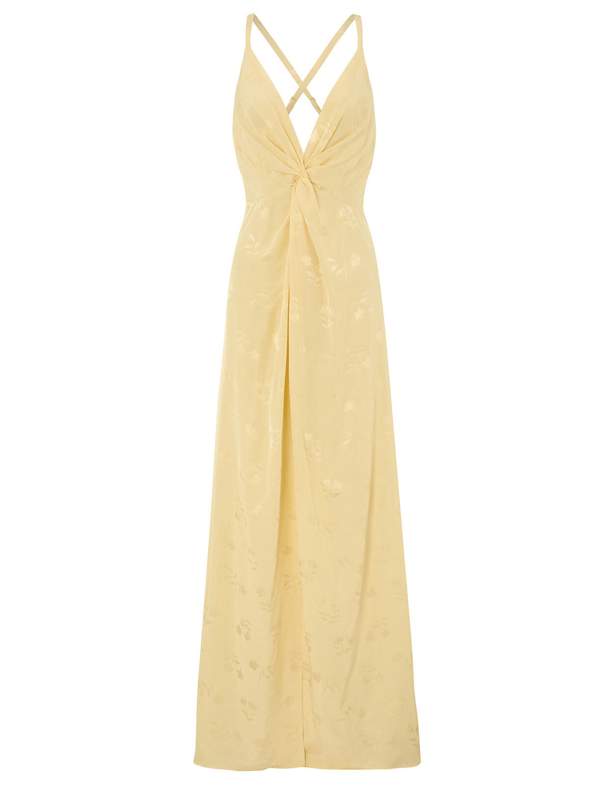 Karlie knot front jacquard dress 2025