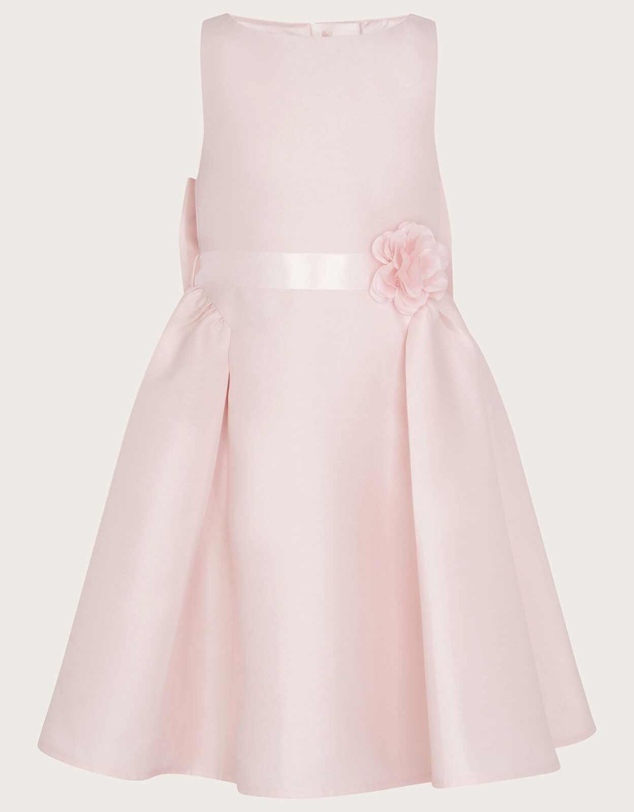 Monsoon pink flower girl dress sales