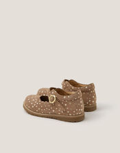 Toddler Leather Mary Janes, Gold (GOLD), large