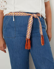 Fabric Tape Fringe Trim Belt , , large