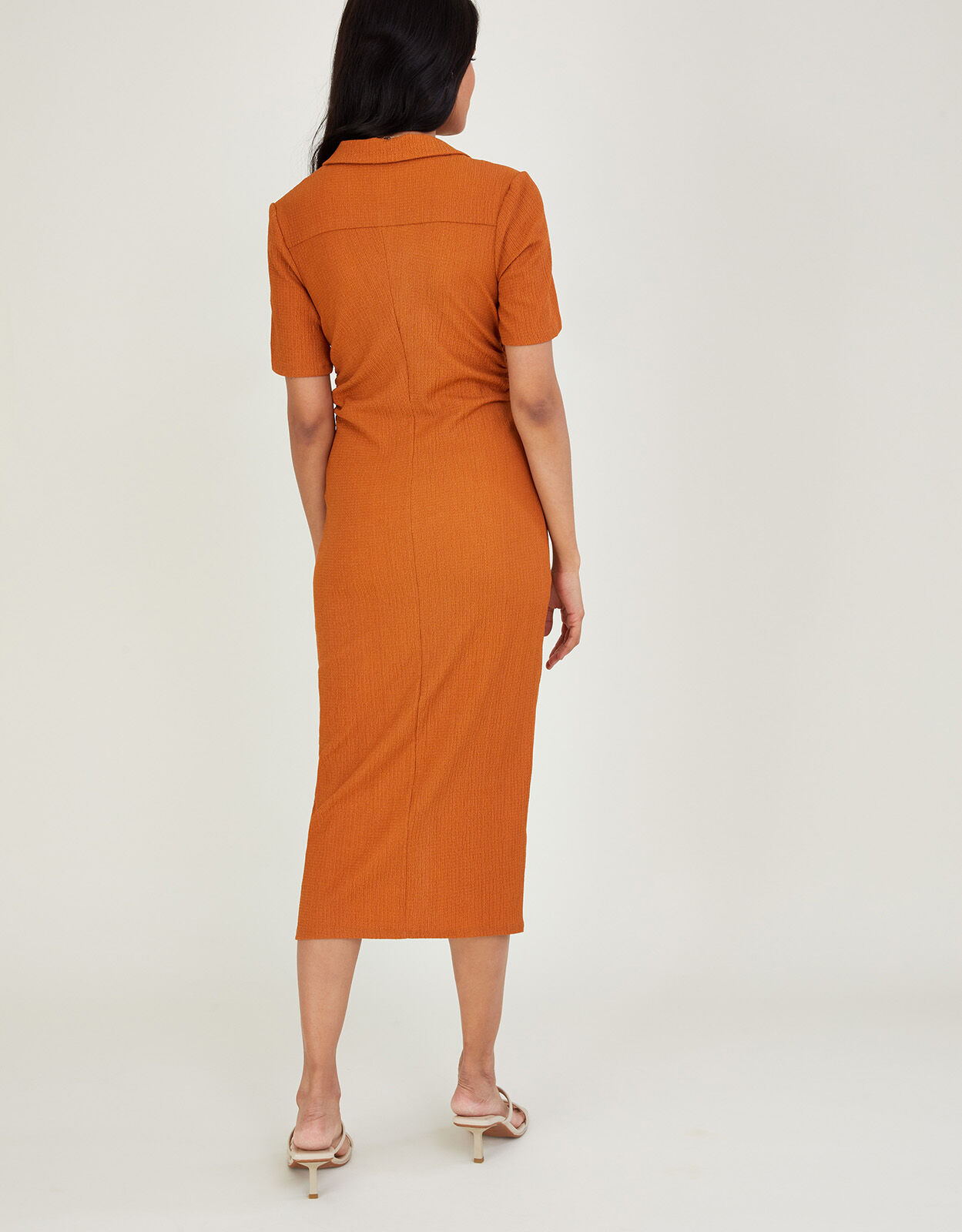 Monsoon rust dress top