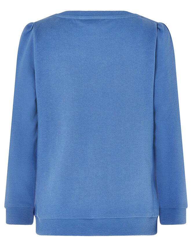 Rainbow Sweat Set with Organic Cotton, Blue (BLUE), large